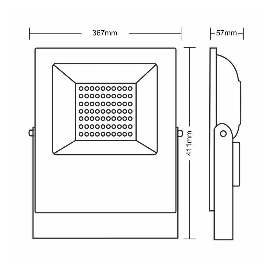 LED Προβολέας PROFI PLUS LED/150W/230V 5000K IP66