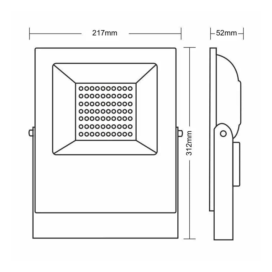 LED Προβολέας PROFI PLUS LED/50W/230V 5000K IP66