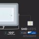 LED Προβολέας SAMSUNG CHIP LED/100W/230V IP65 3000K γκρι