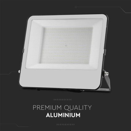 LED Προβολέας SAMSUNG CHIP LED/200W/230V 4000K IP65 μαύρο