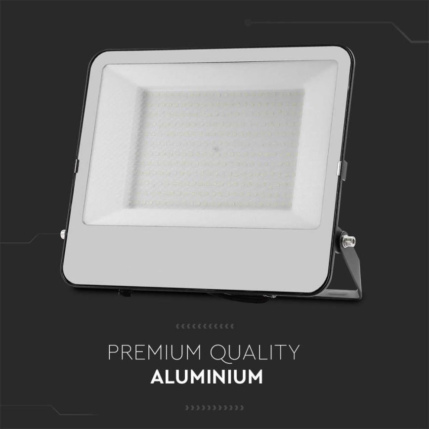 LED Προβολέας SAMSUNG CHIP LED/200W/230V 4000K IP65 μαύρο