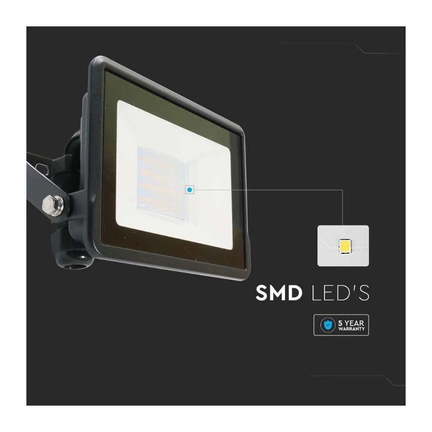 LED Προβολέας SAMSUNG CHIP LED/20W/230V IP65 6500K