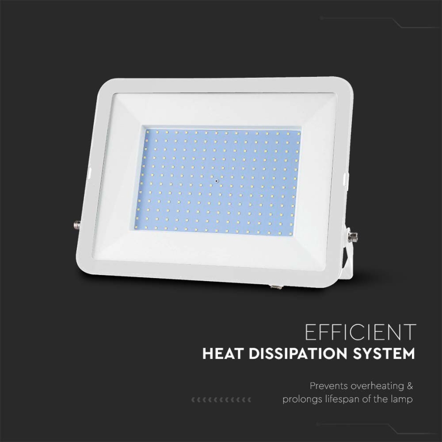 LED Προβολέας SAMSUNG CHIP LED/300W/230V 6500K IP65 λευκό