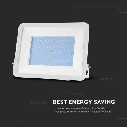 LED Προβολέας SAMSUNG CHIP LED/300W/230V 6500K IP65 λευκό
