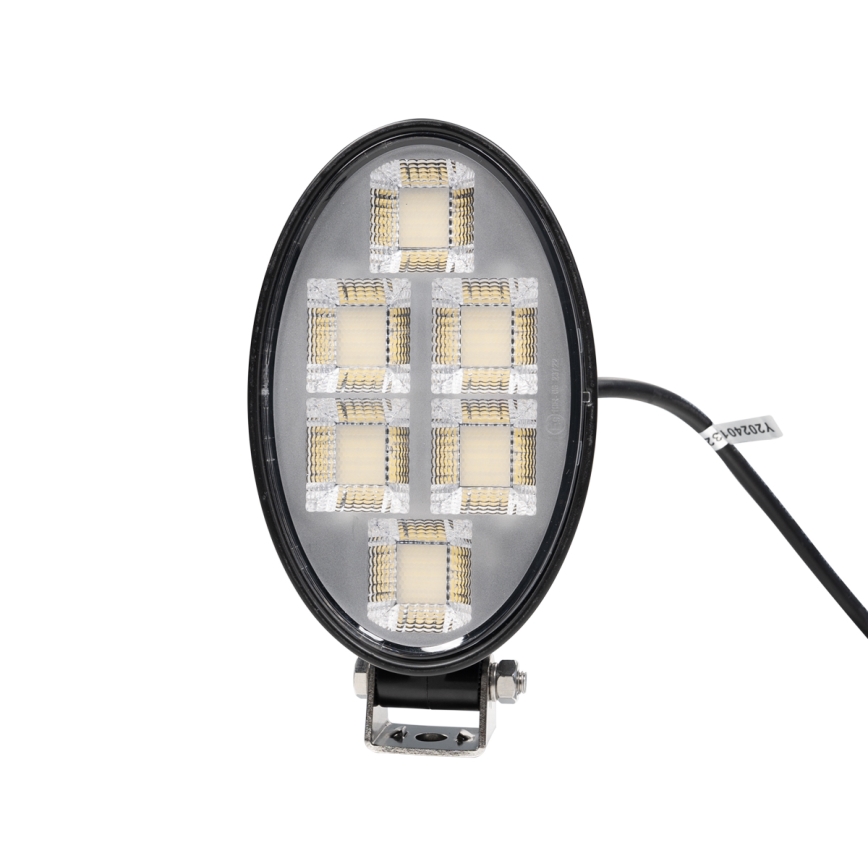 LED Προβολέας αυτοκινήτου BLACK LED/150W/10-30V IP69 5700K οβάλ