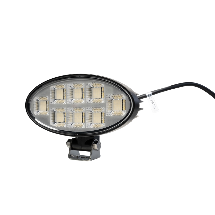 LED Προβολέας αυτοκινήτου BLACK LED/160W/10-30V IP69 5700K οβάλ