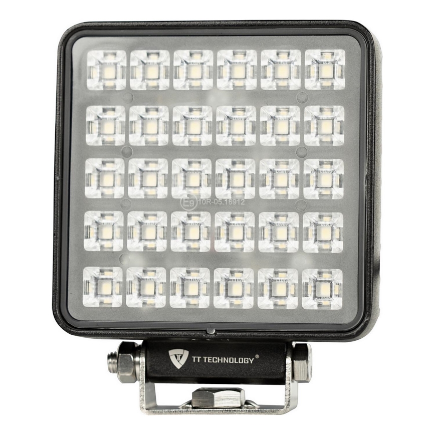 LED Προβολέας αυτοκινήτου BLACK LED/30W/10-30V IP69 5700K γωνιακός