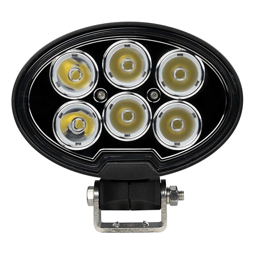 LED Προβολέας αυτοκινήτου BLACK LED/60W/10-30V IP69 5700K οβάλ