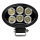 LED Προβολέας αυτοκινήτου BLACK LED/60W/10-30V IP69 5700K οβάλ