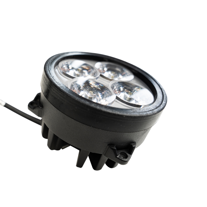 LED Προβολέας για τρακτέρ BLACK LED/20W/10-30V IP69 5700K στρογγυλό