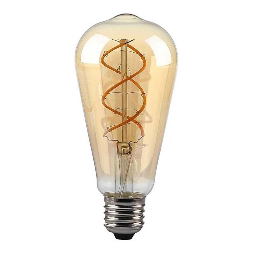 LED Ρυθμιζόμενη Λάμπα FILAMENT ST64 E27/4,8W/230V 1800K