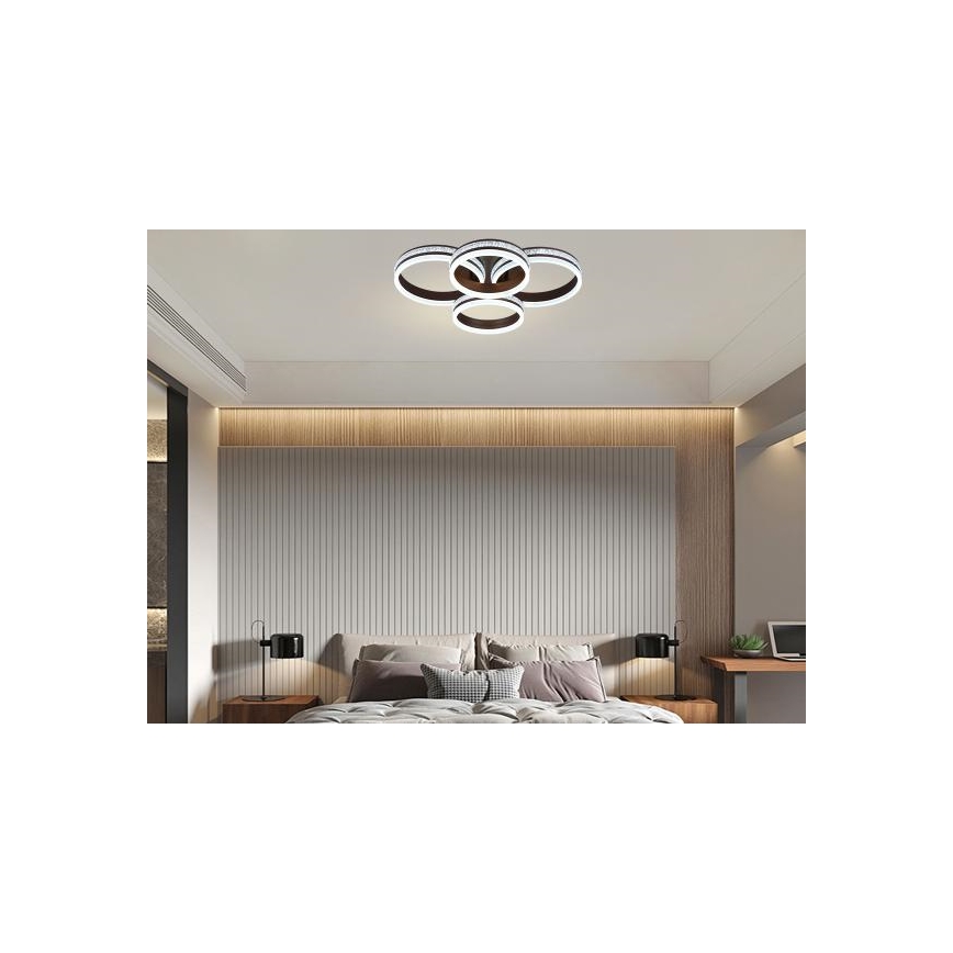 LED Ρυθμιζόμενη πλαφονιέρα οροφής LED/150W/230V 3000-6500K + τηλεχειριστήριο