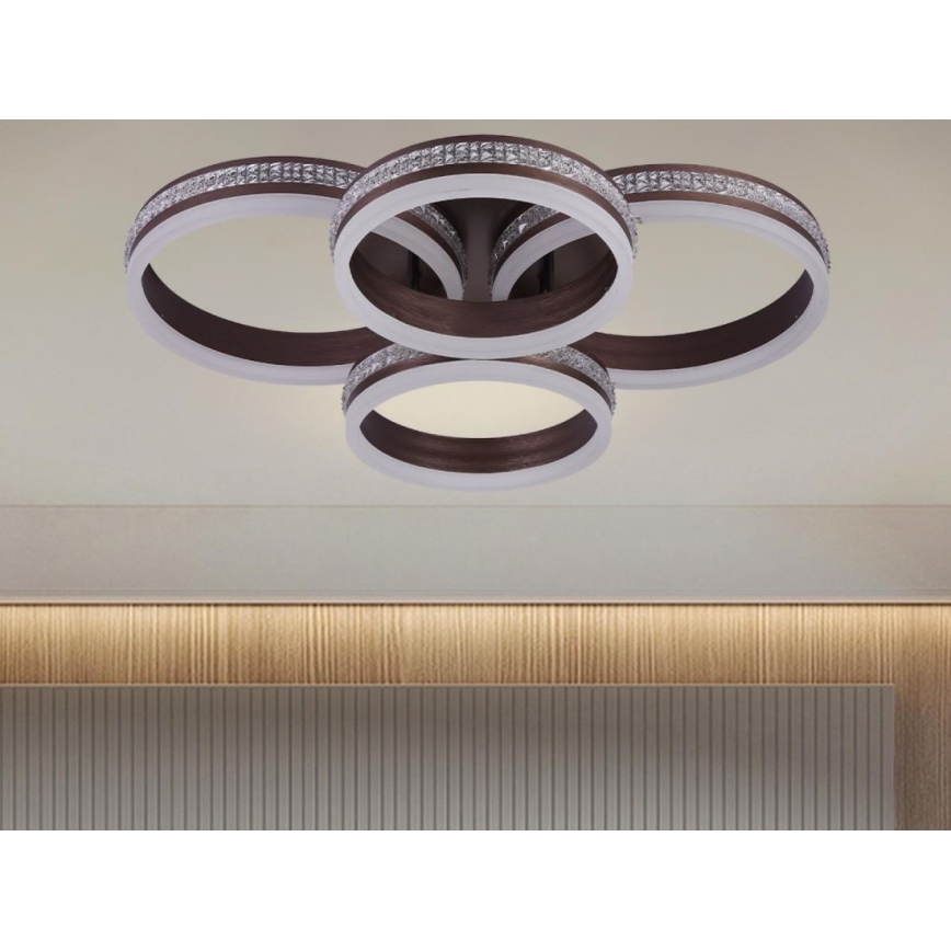 LED Ρυθμιζόμενη πλαφονιέρα οροφής LED/150W/230V 3000-6500K + τηλεχειριστήριο