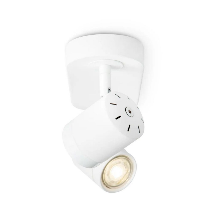 LED Ρυθμιζόμενο Σποτ Φωτιστικό MANU 2xGU10/5,8W/230V λευκό