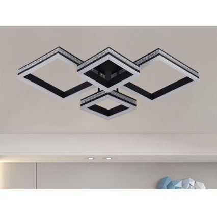 LED Ρυθμιζόμενο επιφανειακό φωτιστικό οροφής LED/175W/230V 3000-6500K + τηλεχειριστήριο