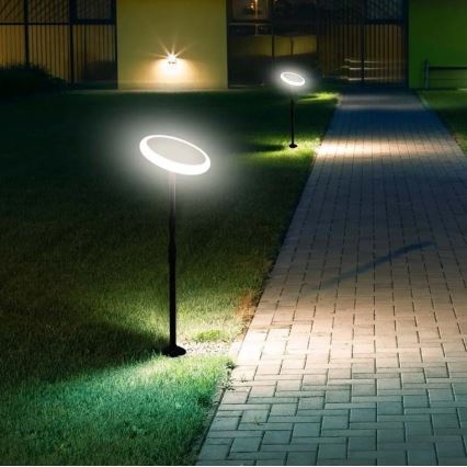 LED Ρυθμιζόμενο ηλιακό φωτιστικό GARDEN LED/8W/5V 60-129 cm 4000K IP65