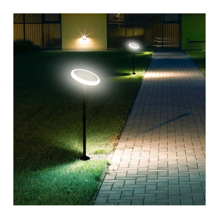 LED Ρυθμιζόμενο ηλιακό φωτιστικό GARDEN LED/8W/5V 60-129 cm 4000K IP65