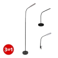 LED Ρυθμιζόμενο Φωτιστικό 3σε1 LED/10W/230V 3000/4000/6000K CRI 90 μαύρο