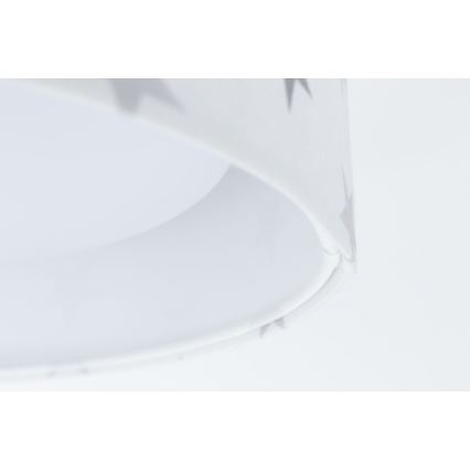 LED Ρυθμιζόμενο Παιδικό Οροφής Φωτιστικό SMART GALAXY KIDS LED/24W/230V 3000-6500K αστεράκια λευκό/γκρι/μπλε + τηλεχειριστήριο