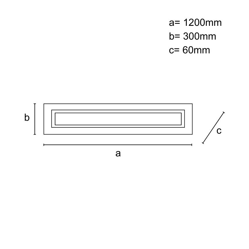 LED ρυθμιζόμενο φωτιστικό οροφής/55W/230V 3000-6500K + τηλεχειριστήριο
