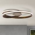 LED Ρυθμιζόμενο Φωτιστικό Οροφής CIRCUS LED/30W/230V καφέ/πατίνα