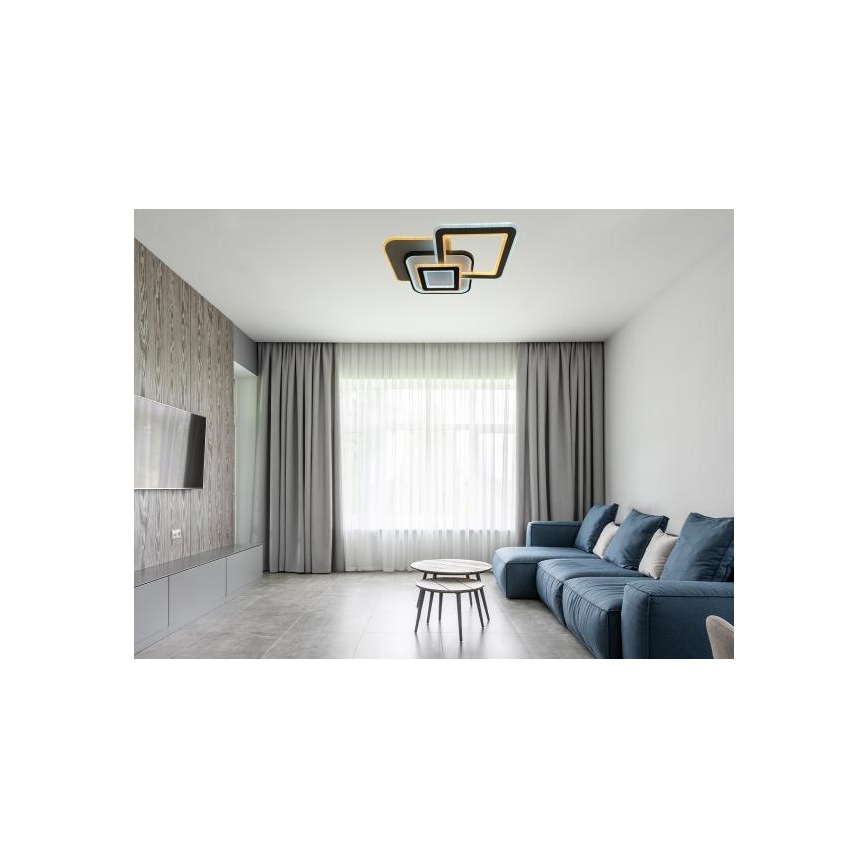 LED Ρυθμιζόμενο φωτιστικό οροφής LED/105W/230V 3000-6500K + τηλεχειριστήριο