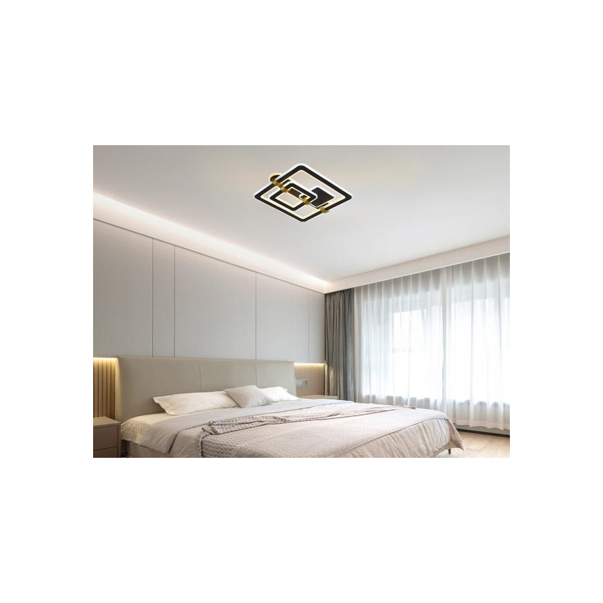 LED Ρυθμιζόμενο φωτιστικό οροφής LED/140W/230V 3000-6500K + τηλεχειριστήριο