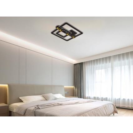 LED Ρυθμιζόμενο φωτιστικό οροφής LED/140W/230V 3000-6500K + τηλεχειριστήριο