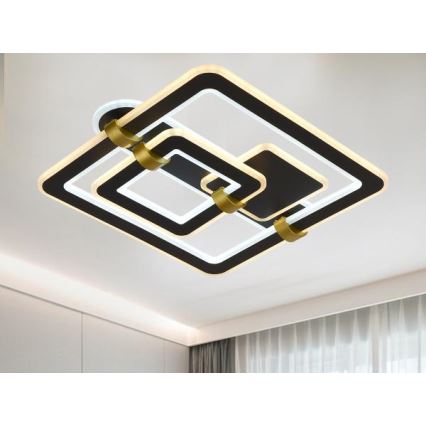 LED Ρυθμιζόμενο φωτιστικό οροφής LED/140W/230V 3000-6500K + τηλεχειριστήριο