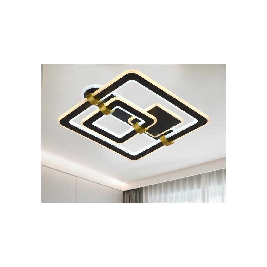 LED Ρυθμιζόμενο φωτιστικό οροφής LED/140W/230V 3000-6500K + τηλεχειριστήριο