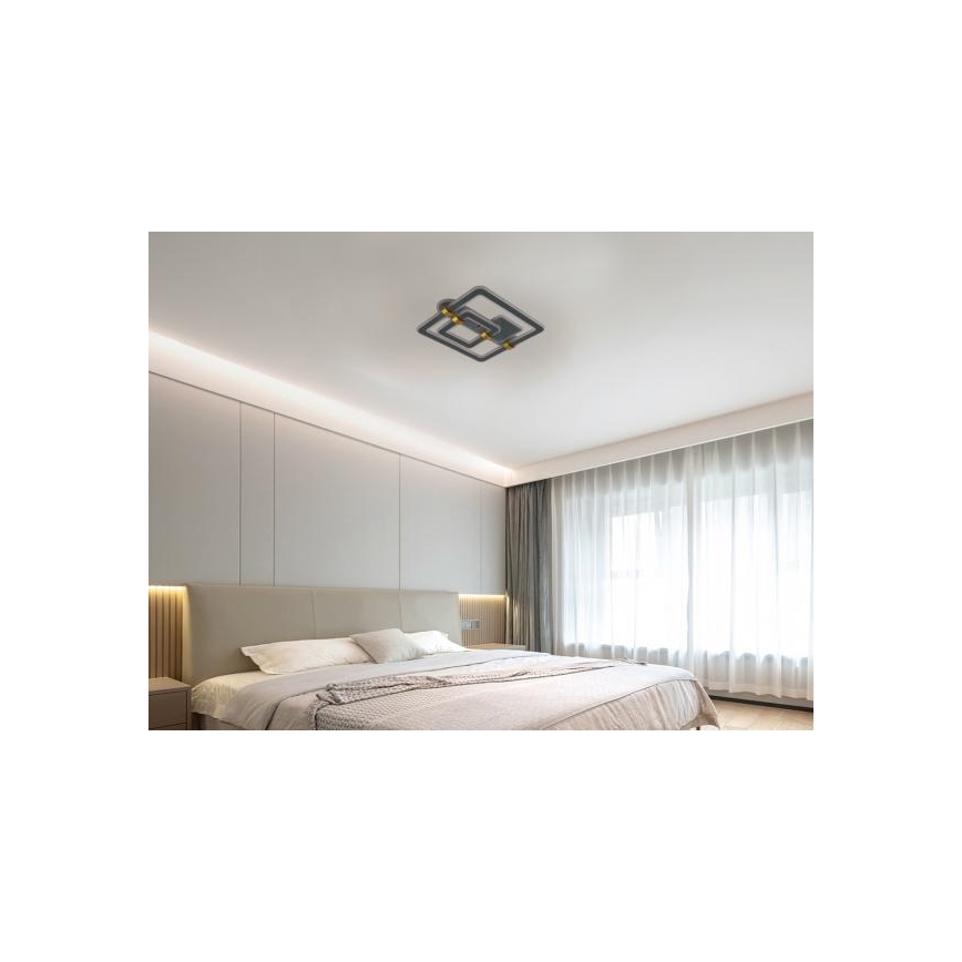 LED Ρυθμιζόμενο φωτιστικό οροφής LED/140W/230V 3000-6500K + τηλεχειριστήριο