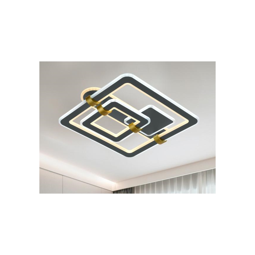 LED Ρυθμιζόμενο φωτιστικό οροφής LED/140W/230V 3000-6500K + τηλεχειριστήριο