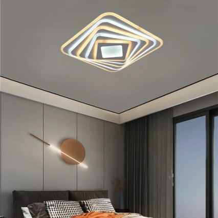 LED Ρυθμιζόμενο φωτιστικό οροφής LED/150W/230V 3000-6500K + τηλεχειριστήριο