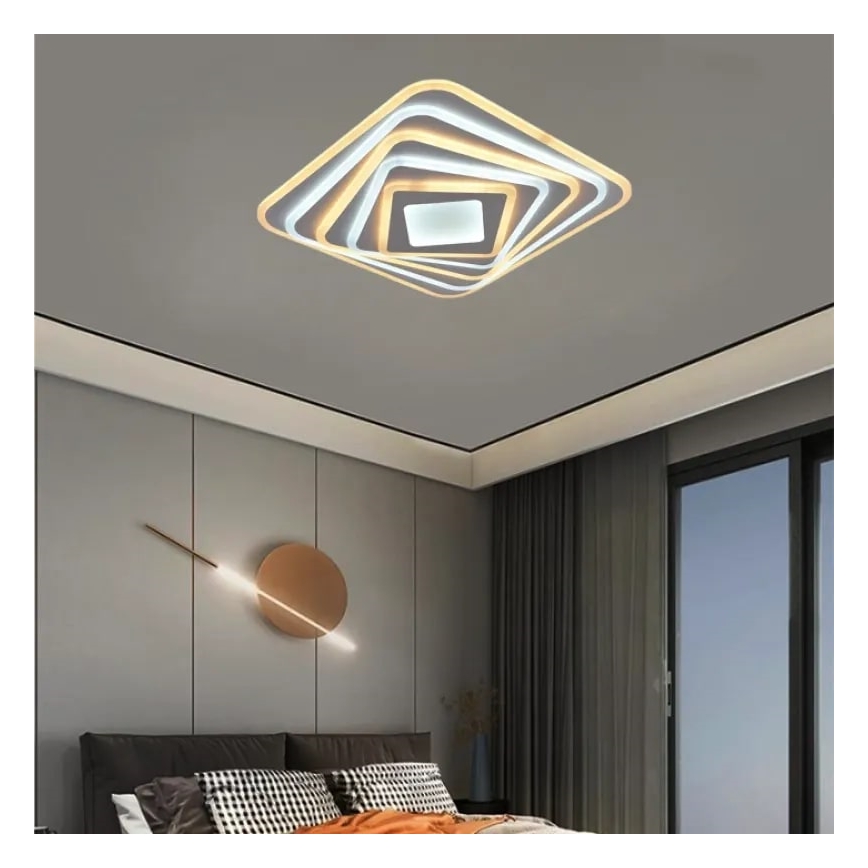 LED Ρυθμιζόμενο φωτιστικό οροφής LED/150W/230V 3000-6500K + τηλεχειριστήριο