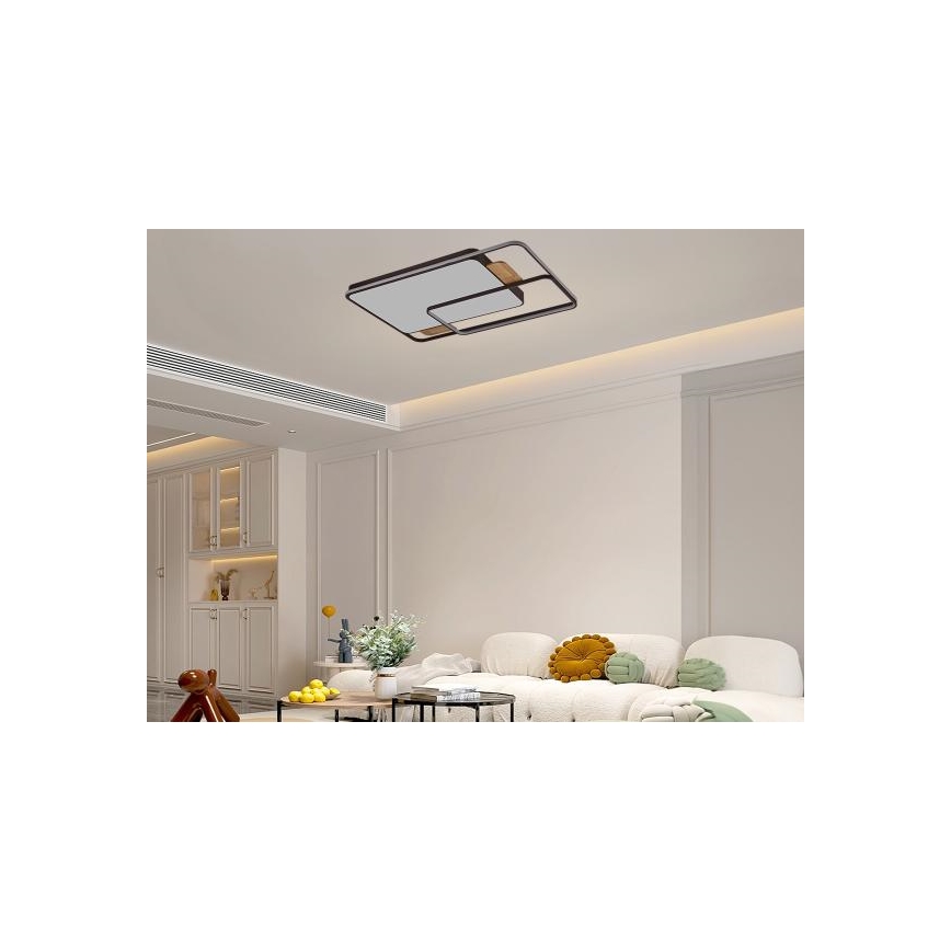 LED Ρυθμιζόμενο φωτιστικό οροφής LED/280W/230V 3000-6500K + τηλεχειριστήριο