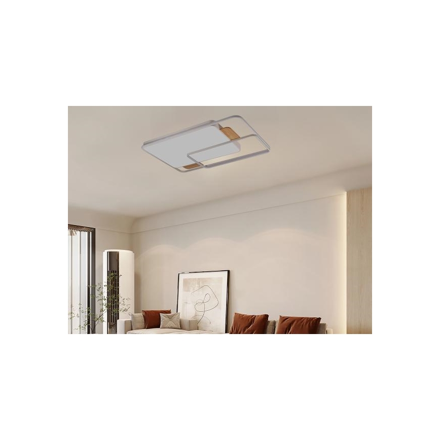 LED Ρυθμιζόμενο φωτιστικό οροφής LED/280W/230V 3000-6500K + τηλεχειριστήριο