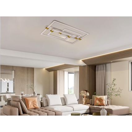 LED Ρυθμιζόμενο φωτιστικό οροφής LED/280W/230V 3000-6500K + τηλεχειριστήριο