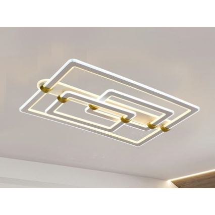 LED Ρυθμιζόμενο φωτιστικό οροφής LED/280W/230V 3000-6500K + τηλεχειριστήριο