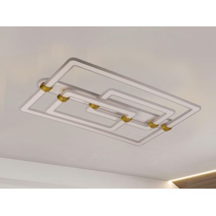 LED Ρυθμιζόμενο φωτιστικό οροφής LED/280W/230V 3000-6500K + τηλεχειριστήριο