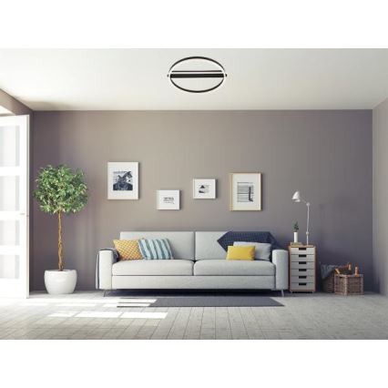 LED Ρυθμιζόμενο φωτιστικό οροφής LED/60W/230V 3000-6500K + τηλεχειριστήριο