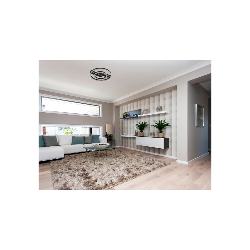 LED ρυθμιζόμενο φωτιστικό οροφής LED/80W/230V 3000-6500K + τηλεχειριστήριο