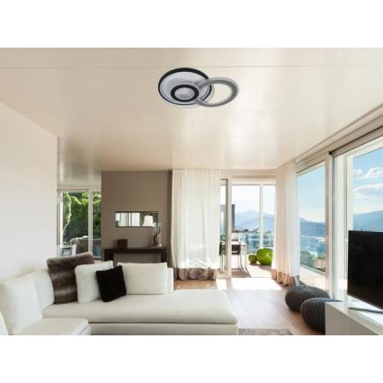 LED ρυθμιζόμενο φωτιστικό οροφής LED/95W/230V 3000-6500K + τηλεχειριστήριο
