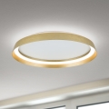LED Ρυθμιζόμενο φωτιστικό οροφής MANTA LED/38W/230V 2700/3000/4000K διάμ. 45 εκ. χρυσό