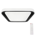 LED Ρυθμιζόμενο φωτιστικό οροφής QUADRO LED/66W/230V 3000-6000K λευκό/μαύρο + τηλεχειριστήριο