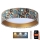 LED Ρυθμιζόμενο Φωτιστικό Οροφής SMART GALAXY LED/36W/230V διάμ. 55 εκ. 2700-6500K Wi-Fi Tuya Πολύχρωμο/χρυσό + τηλεχειριστήριο