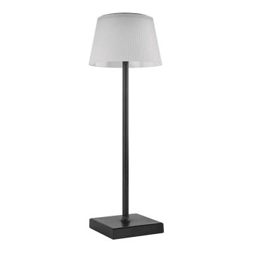 LED Ρυθμιζόμενος επαναφορτιζόμενος φωτισμός KATIE LED/4W/10V 1800mAh IP44 CRI 90 μαύρο