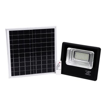 LED Ρυθμιζόμενος Ηλιακός Προβολέας LED/20W/6,4V 4000K IP65 10000 mAh + τηλεχειριστήριο