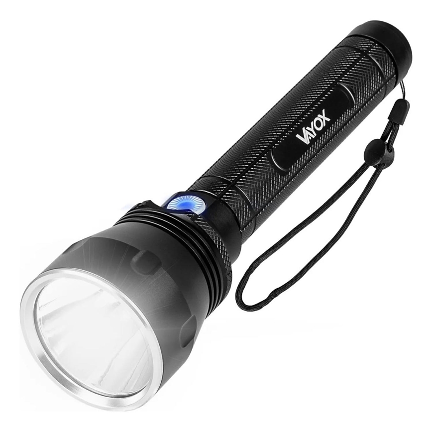 LED Ρυθμιζόμενος Φορτιζόμενος Φακός LED/20W/5V IPX5 1570 lm 8400 mAh
