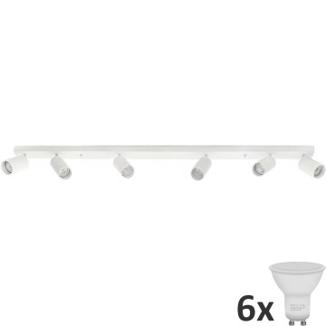 LED Σποτ ANGIE 6xGU10/6W/230V λευκό