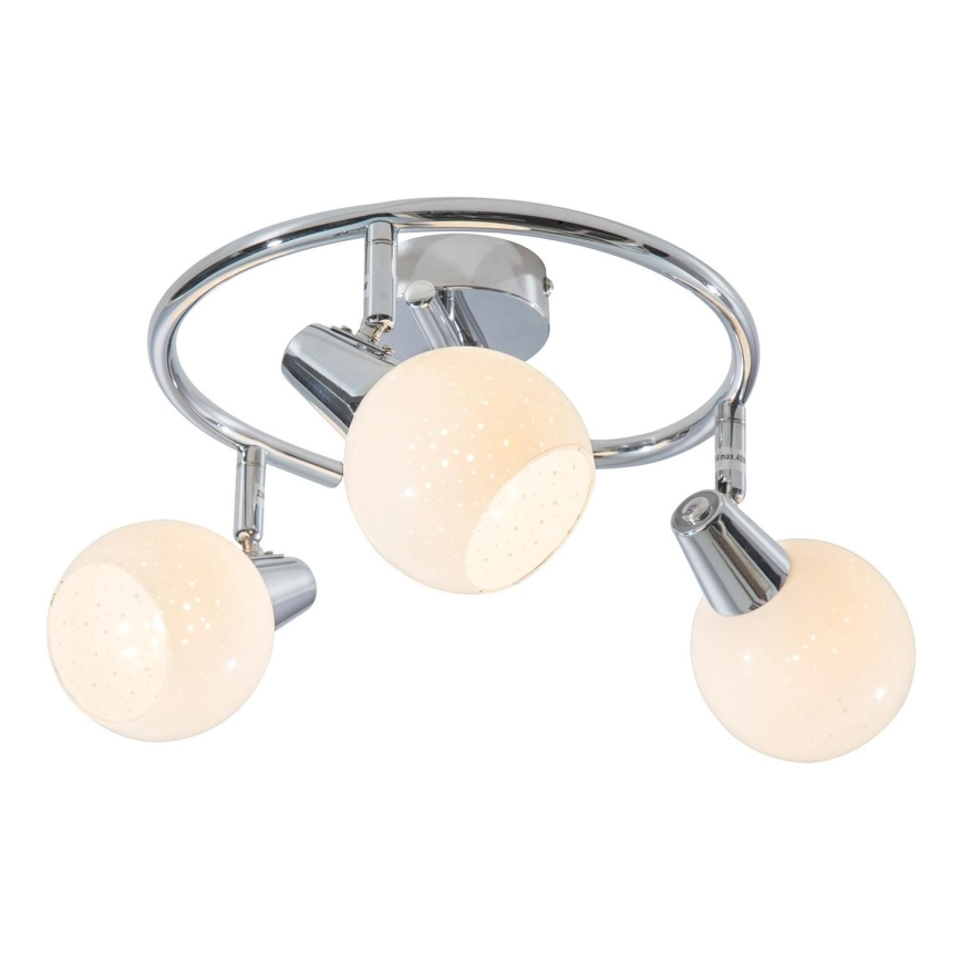 LED Σποτ DOXY 3xE14/4W/230V γυαλιστερό χρώμιο